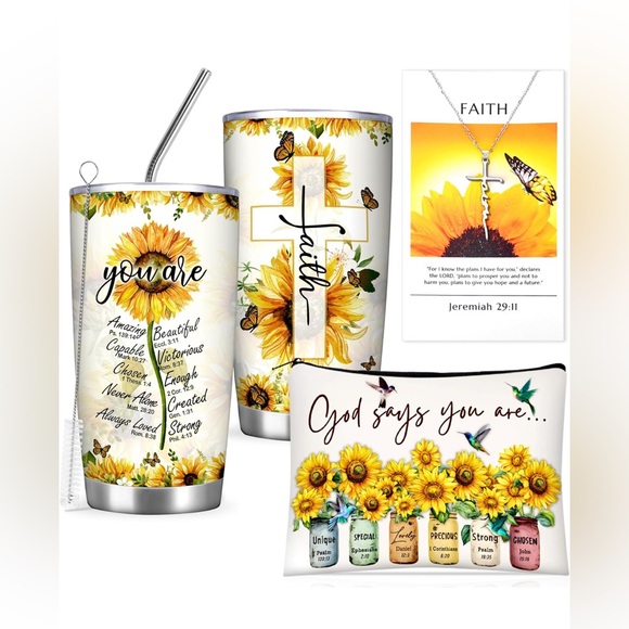Christian Gifts for Women of Faith Sunflower Gift Set for Women - Picture 1 of 6